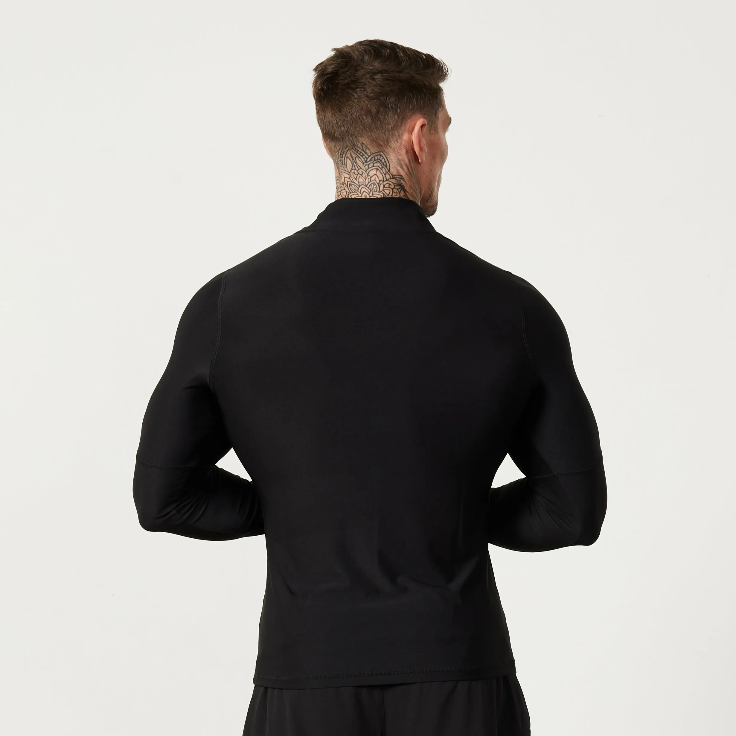 Vanquish Utility Black 1/4 Zip Training Top