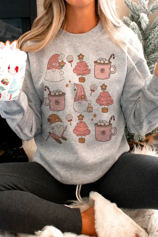 VINTAGE CHRISTMAS VIBES GRAPHIC SWEATSHIRT