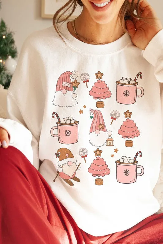 VINTAGE CHRISTMAS VIBES GRAPHIC SWEATSHIRT