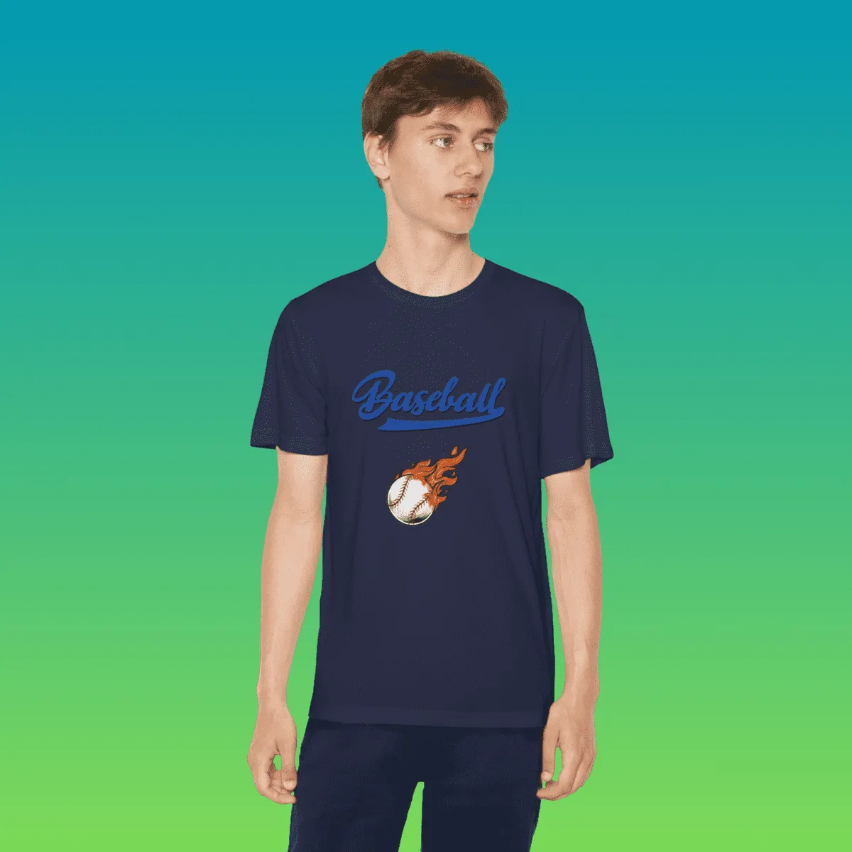 Youth Baseball Moisture-Wicking Tee