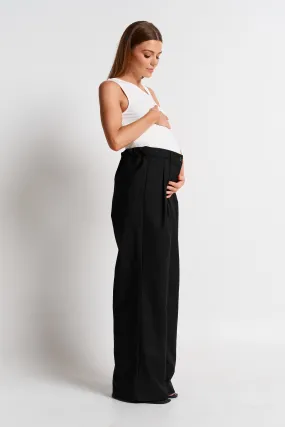 Zadie Adjustable Wide Leg Trouser - Black